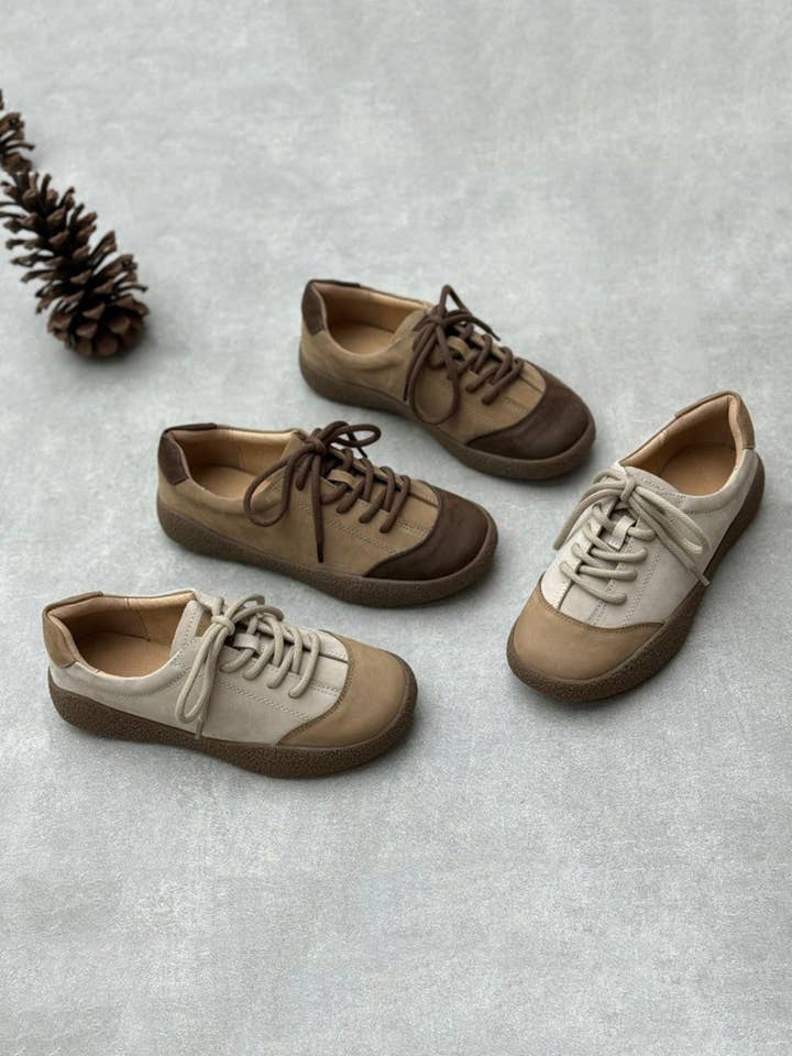 Vintage sportschoenen met kleurvlakken en strepen voor dames voor wholesale door StyleGalX