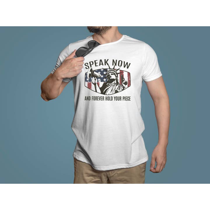 GFF Apparel - Wholesale Screen Printed T-Shirt - Unisex - Lady Liberty 2A Shirt