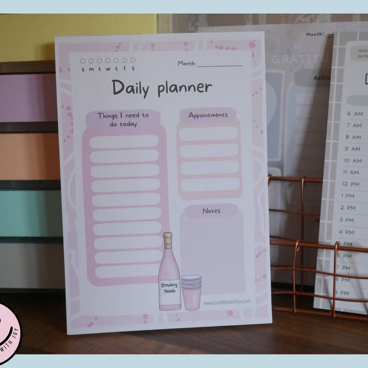 Charlee - Daily Planner for wholesale by Assembledwithjoy