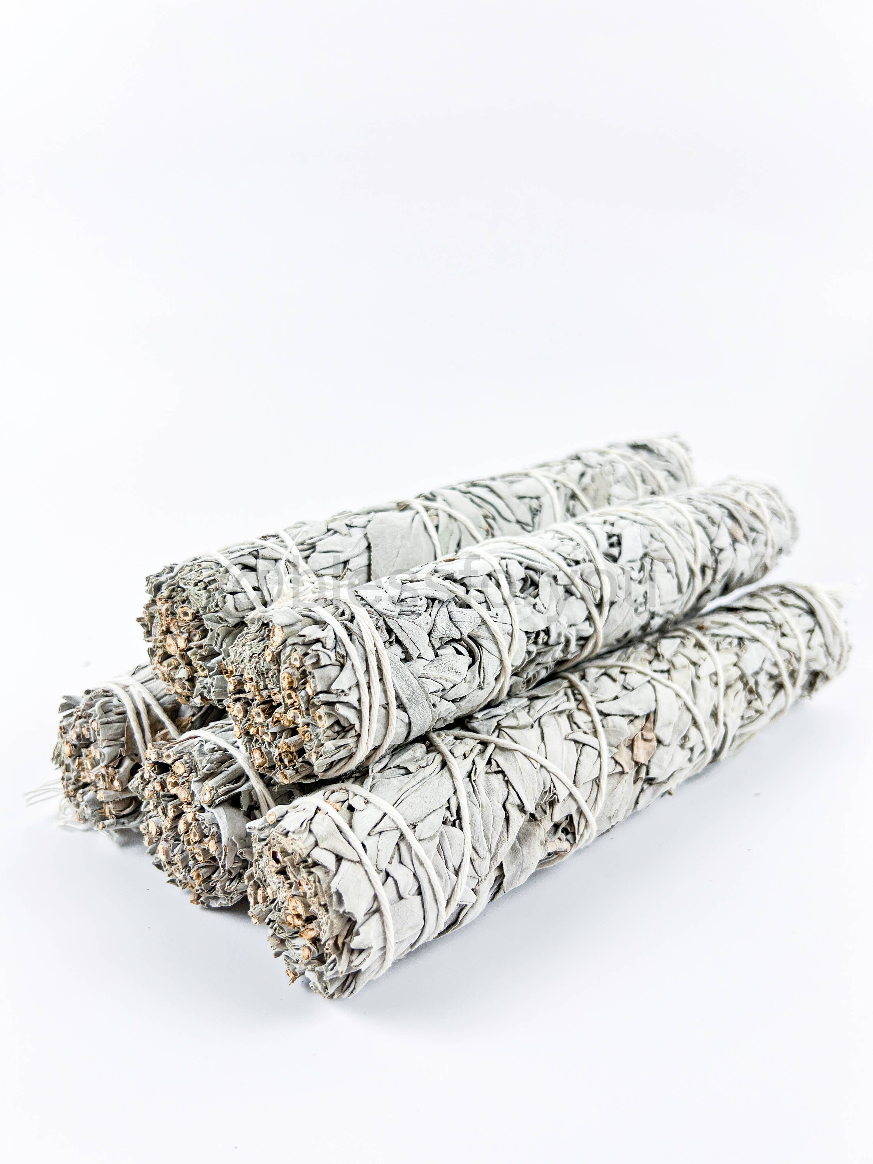 GREENROOTS USA LLC - Wholesale Sage Bundle - White Sage Smudge Stick 9" Jumbo HoUSe Cleansing Energy5