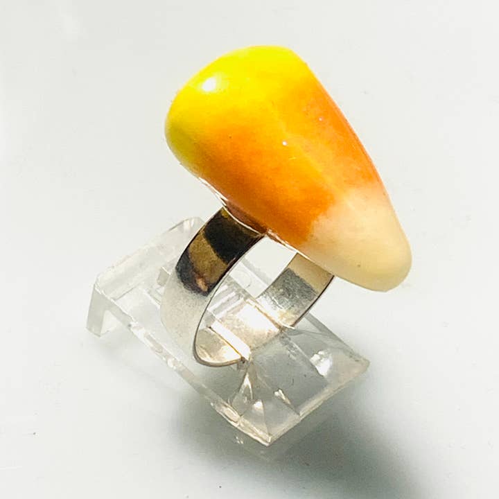 Candy Corn Ring for wholesale by Glitterlimes
