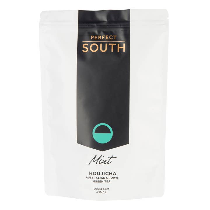 Perfect South - Wholesale Loose tea - Mint Houjicha Green Tea5
