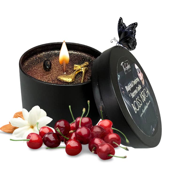 Boss B$tch Magic Spell Candle for wholesale by The Goddess of Flame
