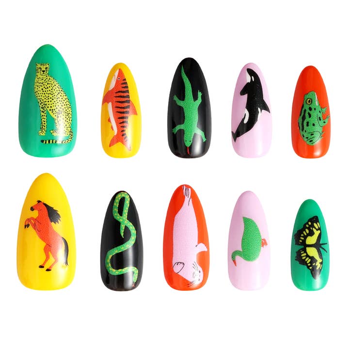Never Have I Ever - Wholesale Press-On/Fake Nails - Animal Planet by Lorien Stern - Press-on Nails