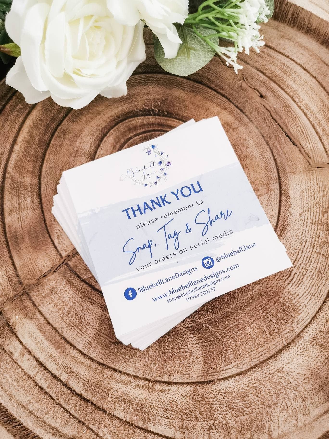 SR Creative Studio – wholesale Thank you card – Custom Business, Snap Tag, Compliment & Thank You Cards7
