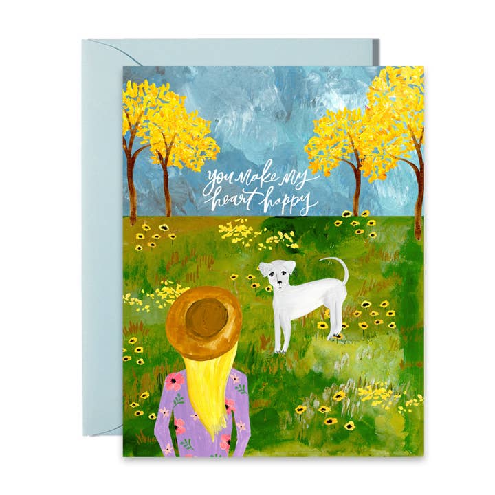 Tu rendi felice il mio cuore per la vendita all'ingrosso da parte di Shannon Kirsten Illustration