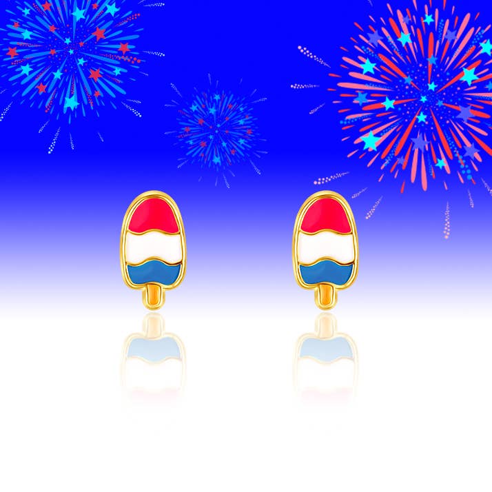 Taste the Freedom Cutie Stud Earrings
for wholesale by Girl Nation