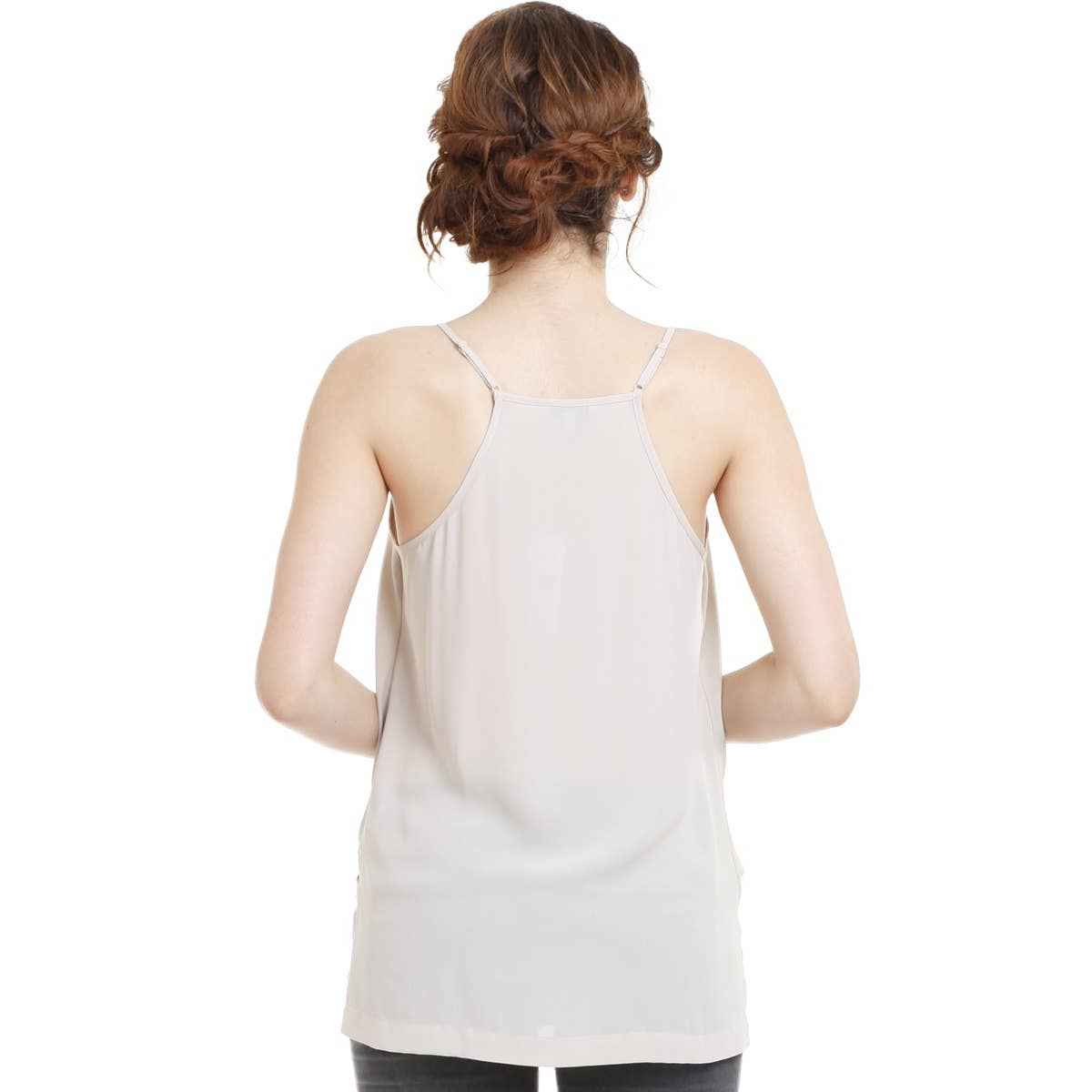 Naked Zebra Rack - Wholesale Tank Top - Women's - Cross Over Spaghetti Strap Top16