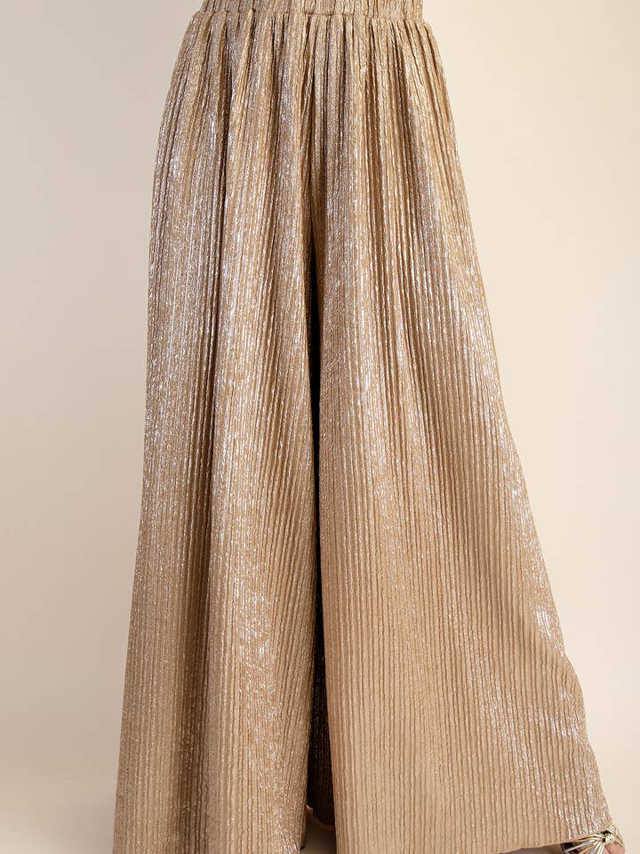 Pleats Pants With Elastic Waist for wholesale by Glam
