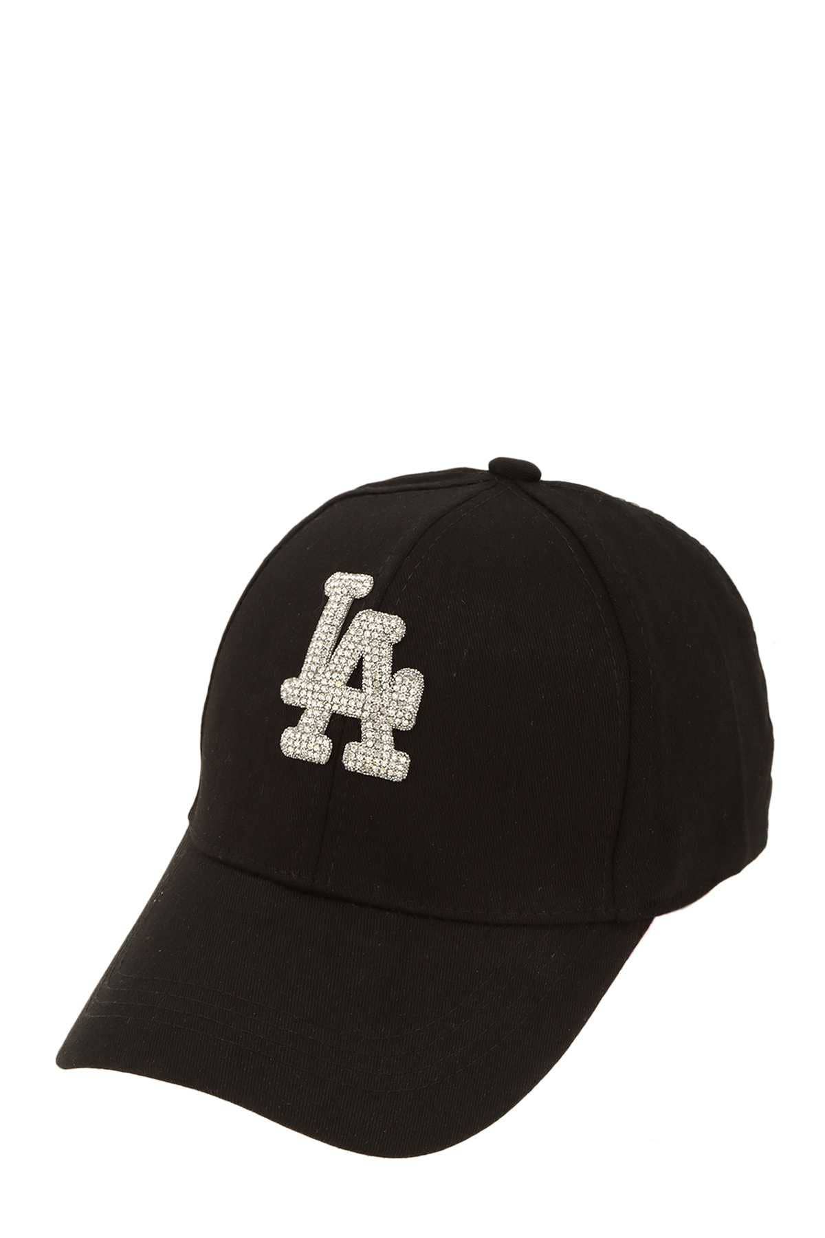 anbfashion - Wholesale Baseball Cap - Women's - Rhinestone LA Charm Baseball Cap4