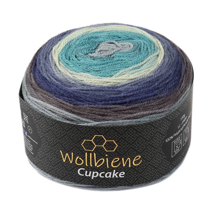Wollbiene - Wholesale Yarn - woolen bee cupcake gradient wool knitting wool 150g13
