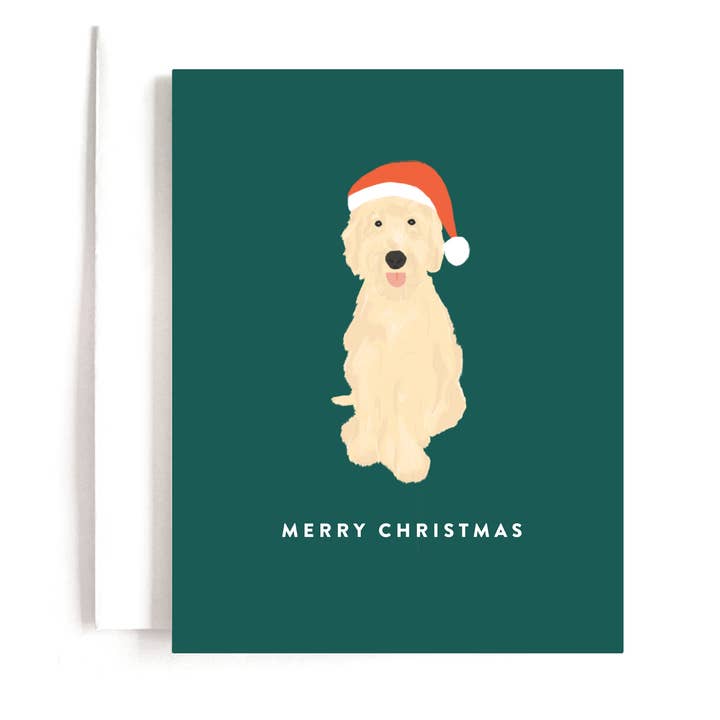 Santa Doodle Card for wholesale by Joy Paper Co.