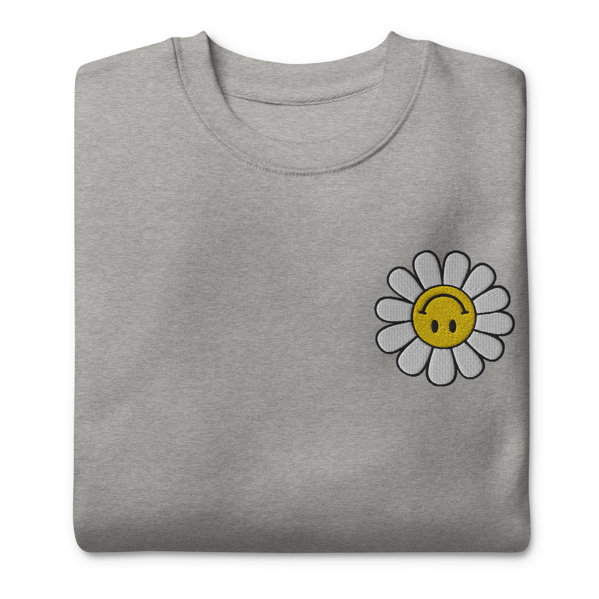 Sara Lutz Art - Wholesale Sweatshirt - Unisex - Daisy Patch Embroidered Sweatshirt11