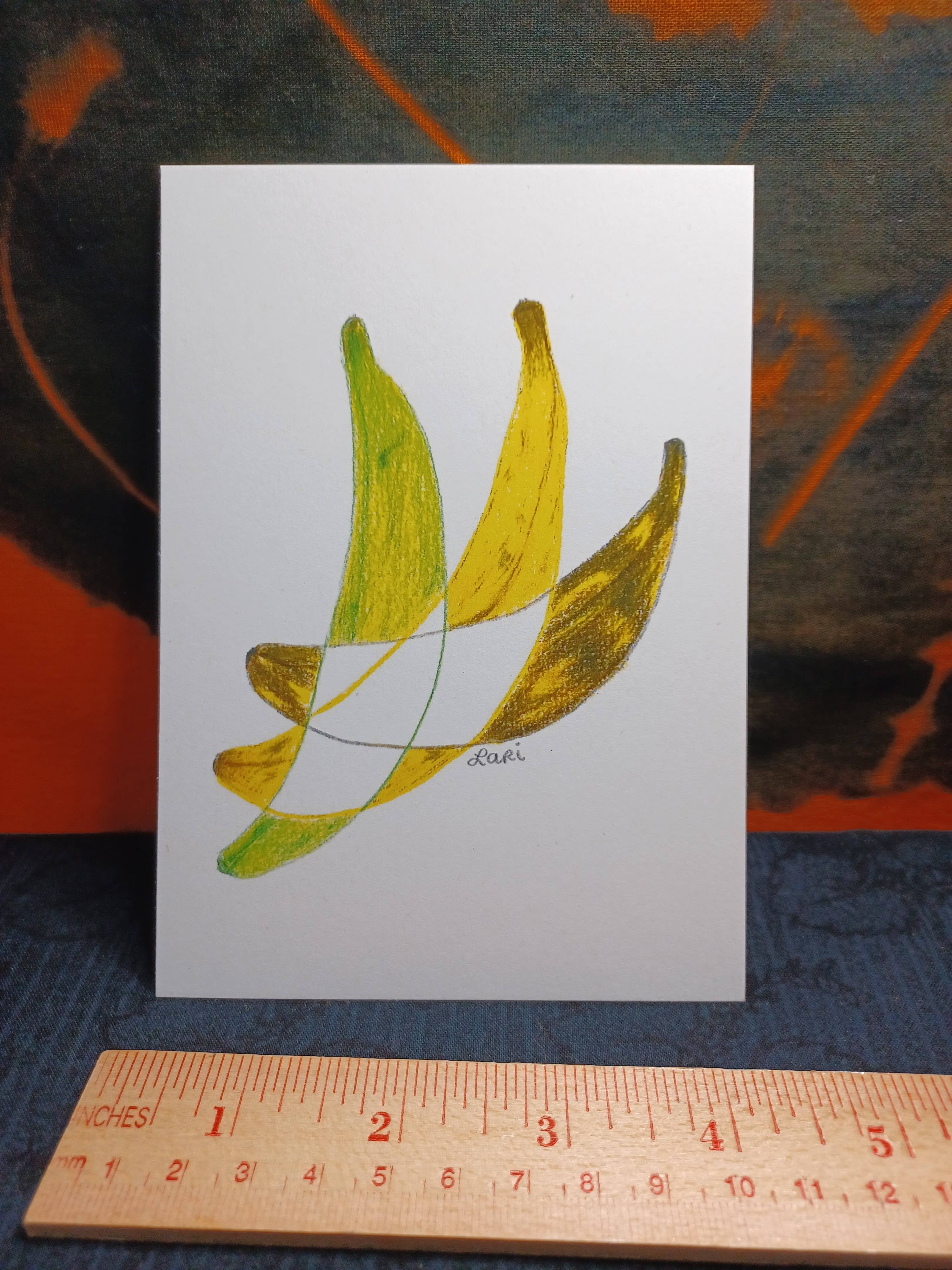 Larisanjou - Wholesale Art Print - Plátanos Art Print Postcard1