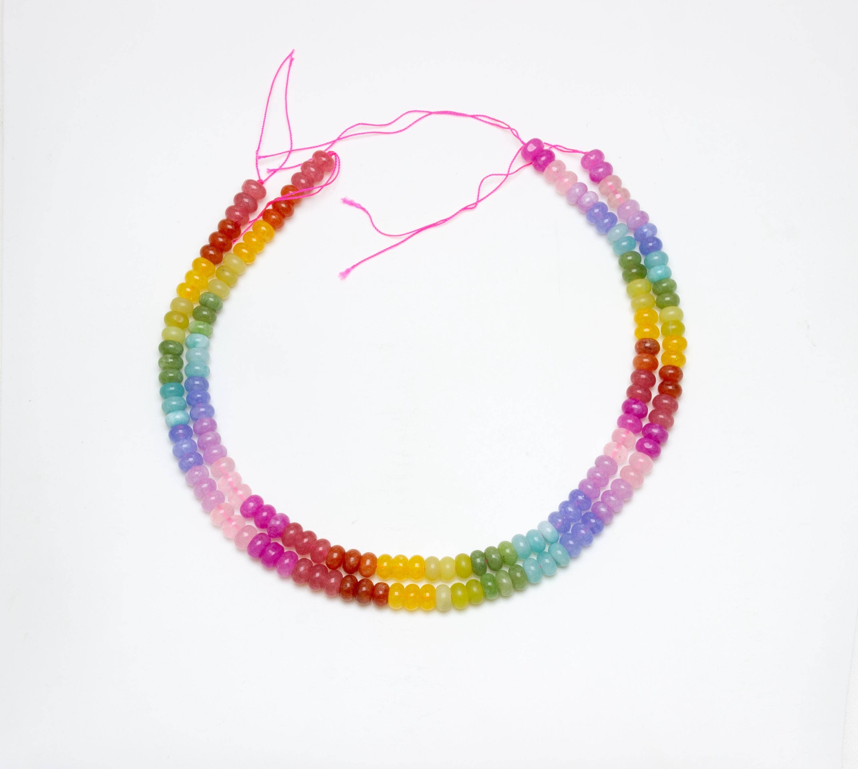 Jewel Pledge - Wholesale Beads - COLOR MIX Rondelle beads, 5x8mm, 8 colors  combo choice6