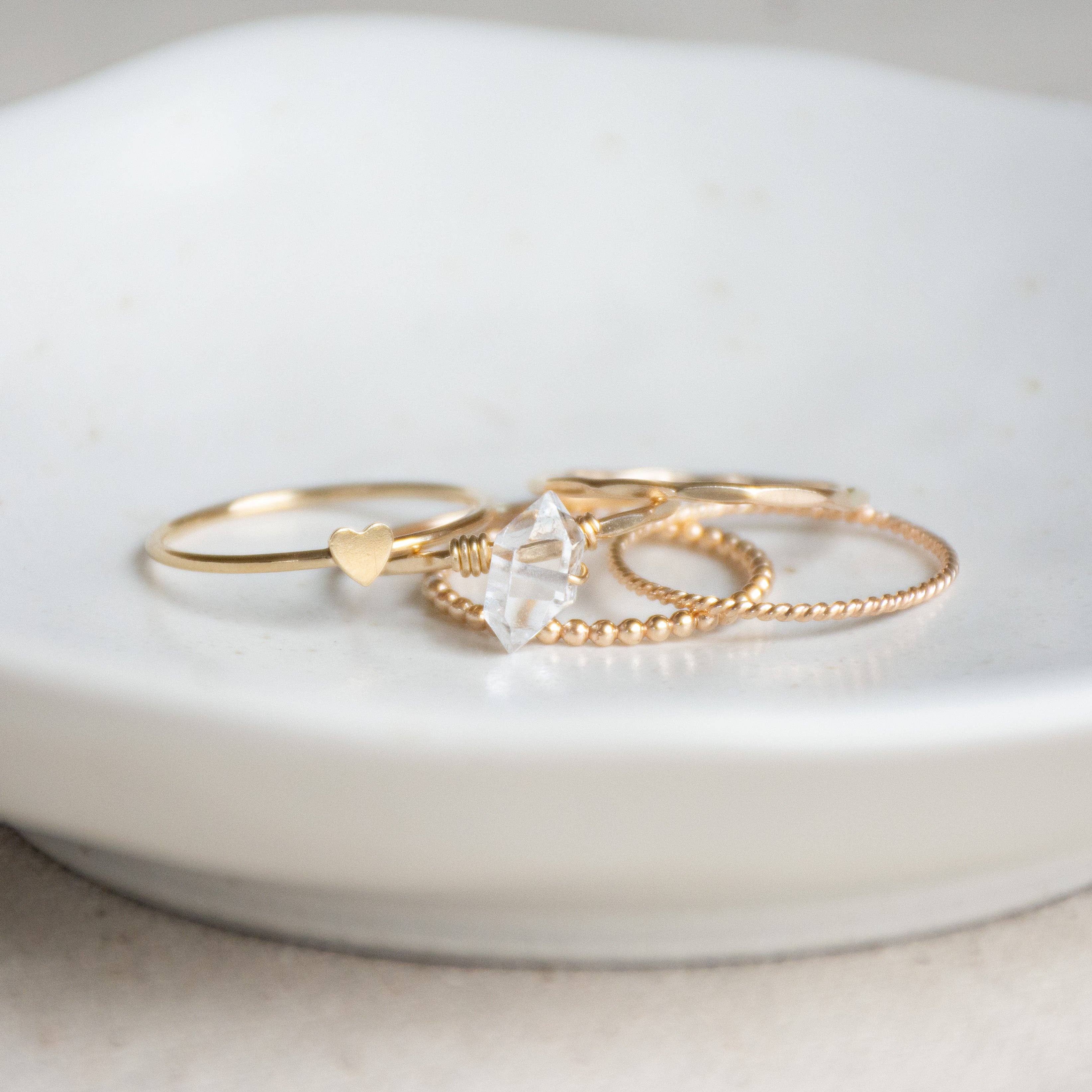 Kaju Creations - Wholesale Band/Stacked Ring - Dot Ring4