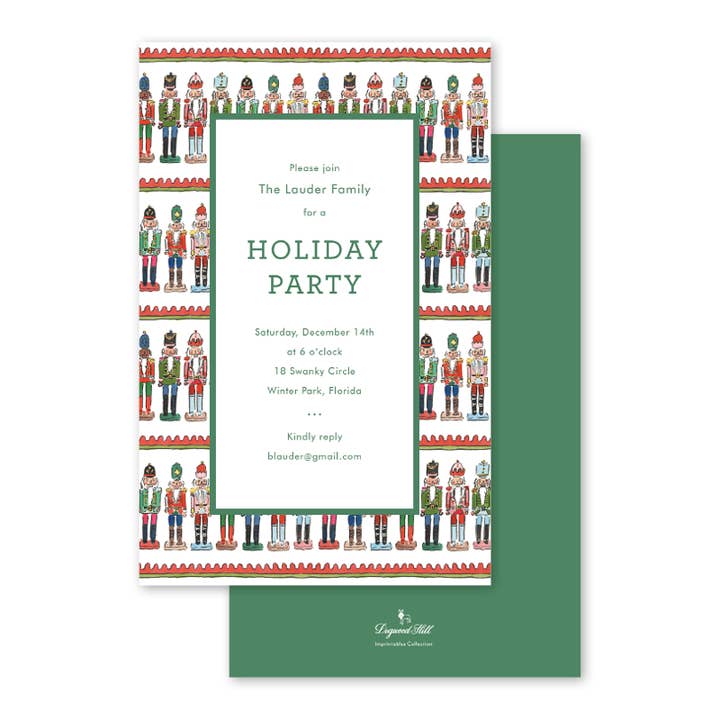 Nutcracker March Bulk Invitation for wholesale by Dogwood Hill