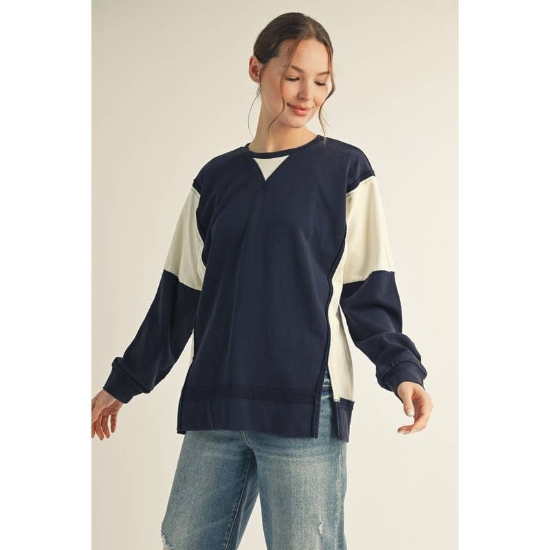 STYLE USA - Wholesale Tunic - Women's - NEW Color Block Gameday Top12