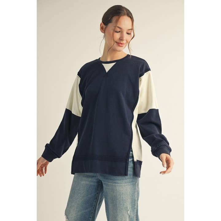 STYLE USA - Wholesale Tunic - Women's - NEW Color Block Gameday Top12