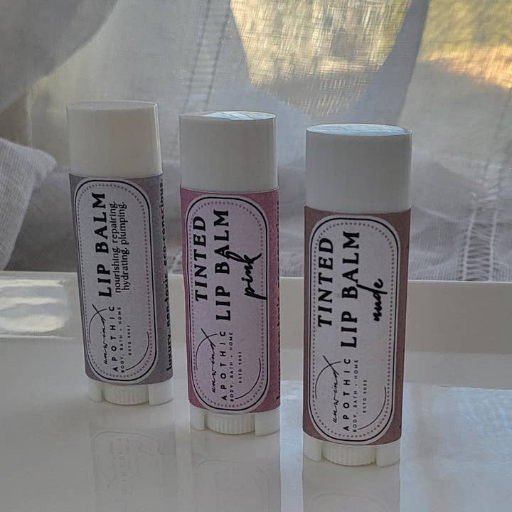 Unwind Apothic - Wholesale Lip Balm - Lip Balm Beeswax -Ultra Long Lasting Deep Hydration Lip Treatment - Dry Chapped Lips - Natural Chapstick - Slim Tube- Pistachio Caramel Oil4