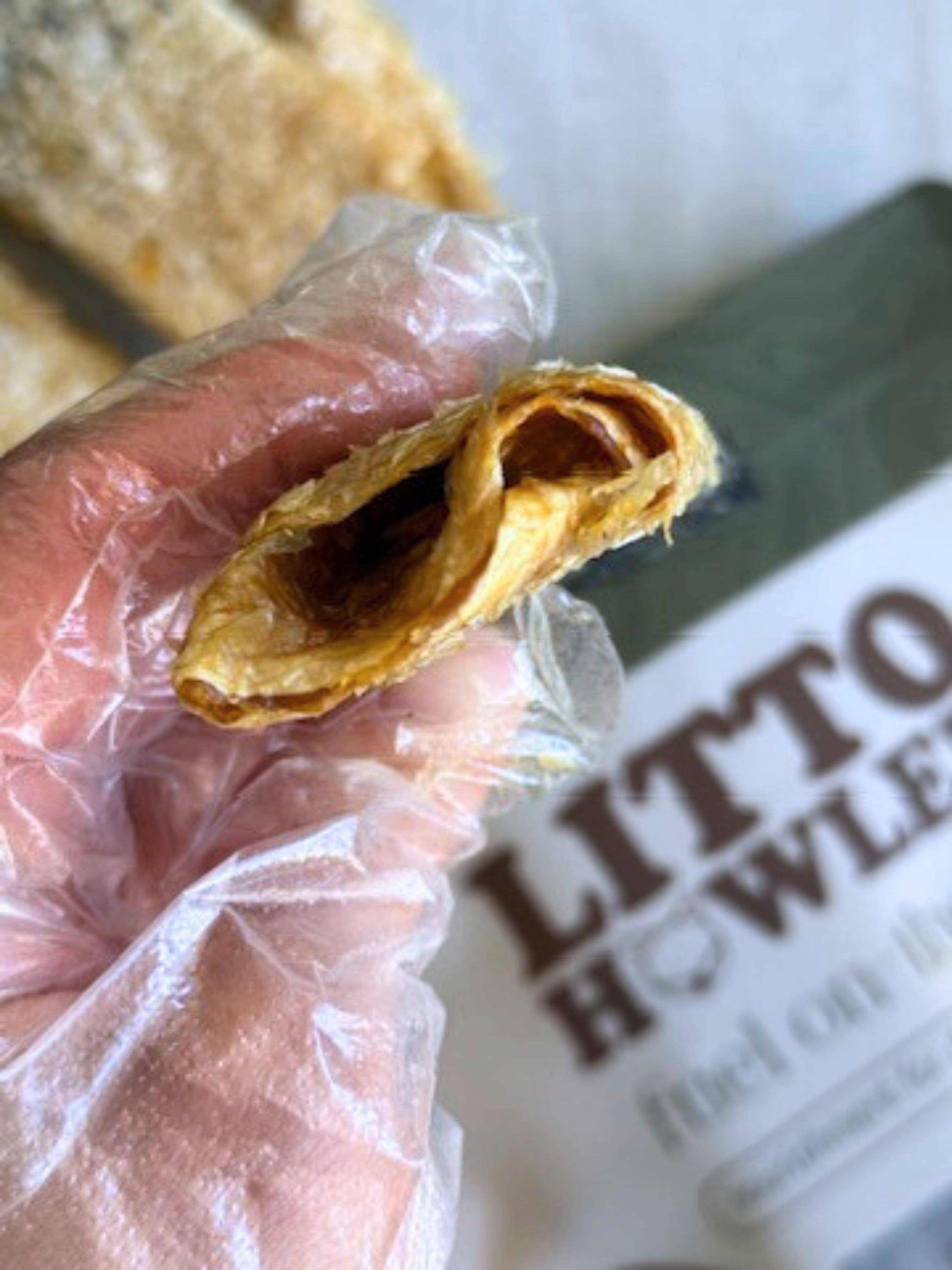 Litto Howler - Wholesale Pet Treats - Dog - Salmon Skin Rolls | 4 oz3