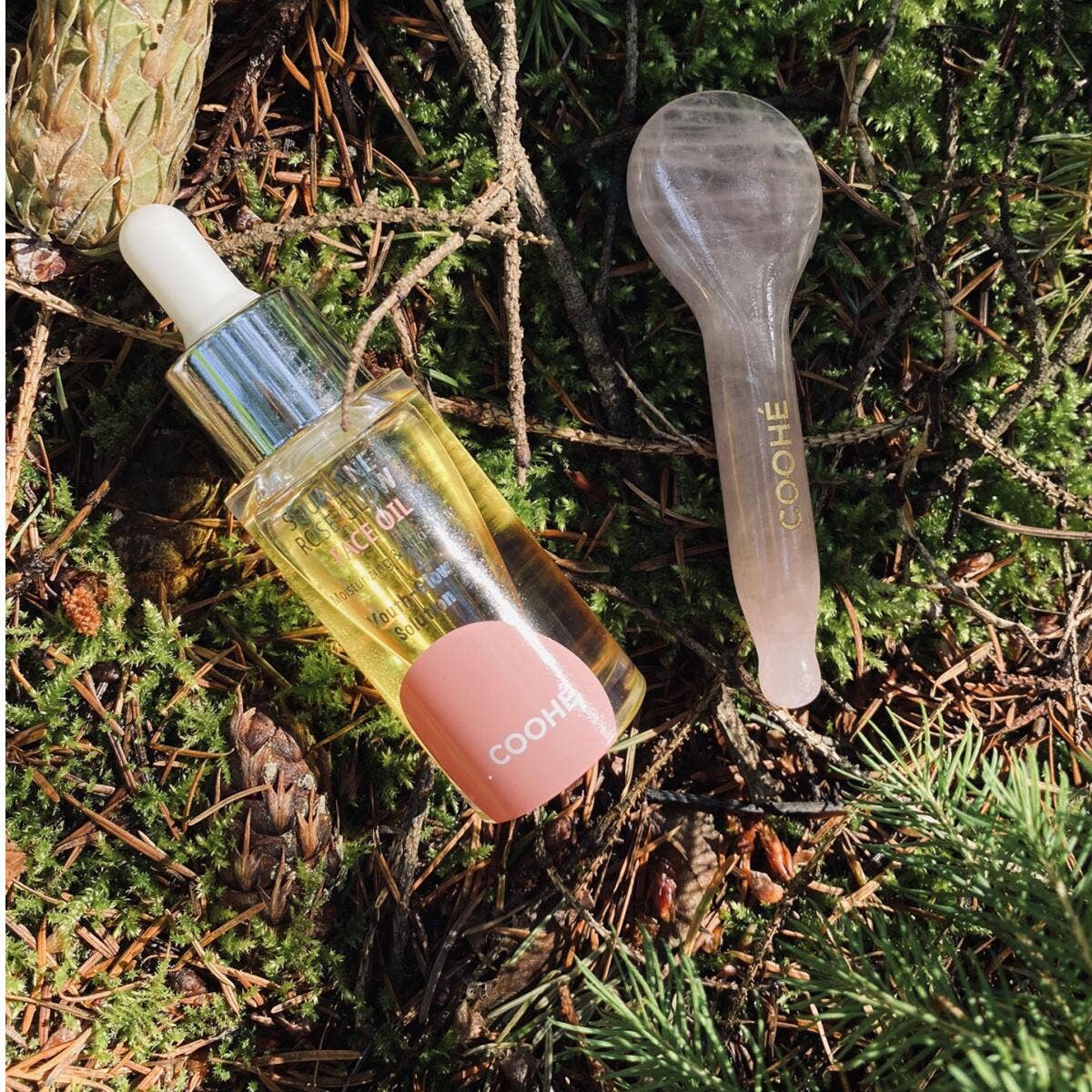 COOHE – wholesale Facial oil – Squalane Rose Glow Face Oil10