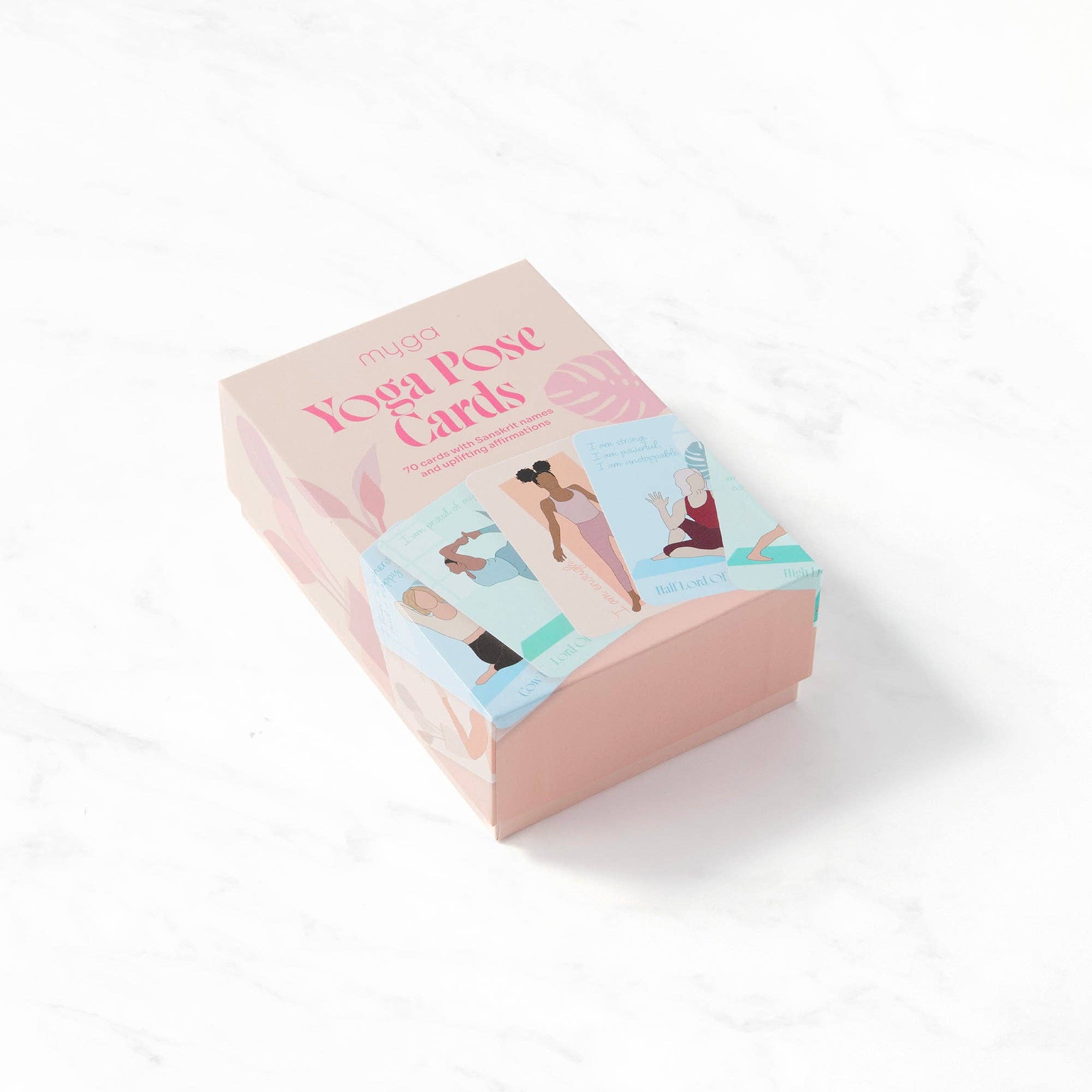 Myga - Wholesale Yoga Mat - Myga Mini Affirmation Yoga Pose Cards1