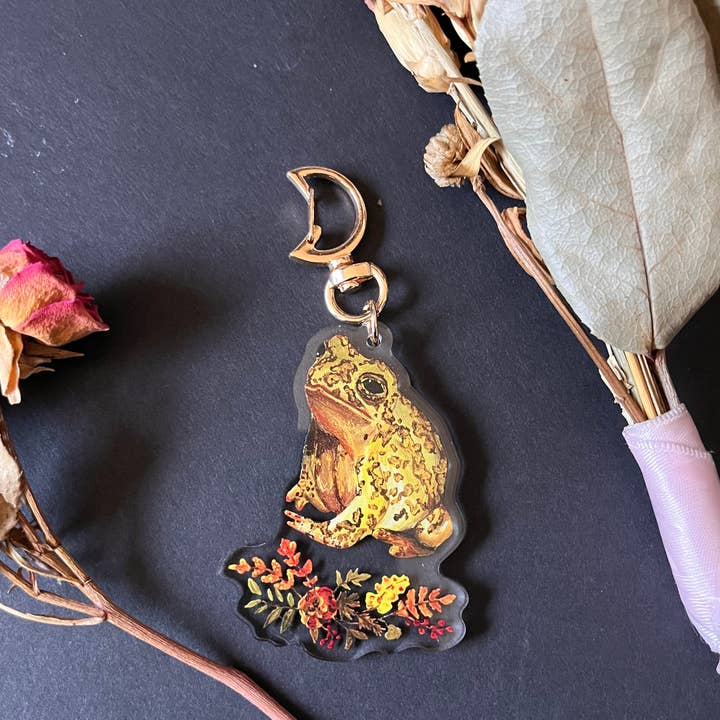 House of Hex - Wholesale Keychain - Women's - Toad Keychain | Frog | cottagecore | Accessories | Witchy