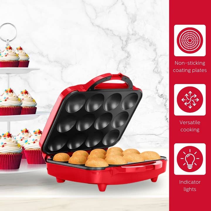 Holstein Housewares - Wholesale Cupcake/Muffin Pan - Holstein Housewares Cupcake Maker 12 Full Size Muffins15