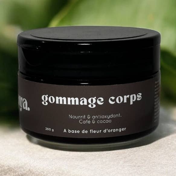 Exfoliante Corporal - Café, cacao, naranja para venta al por mayor de Nuraya organic cosmetics