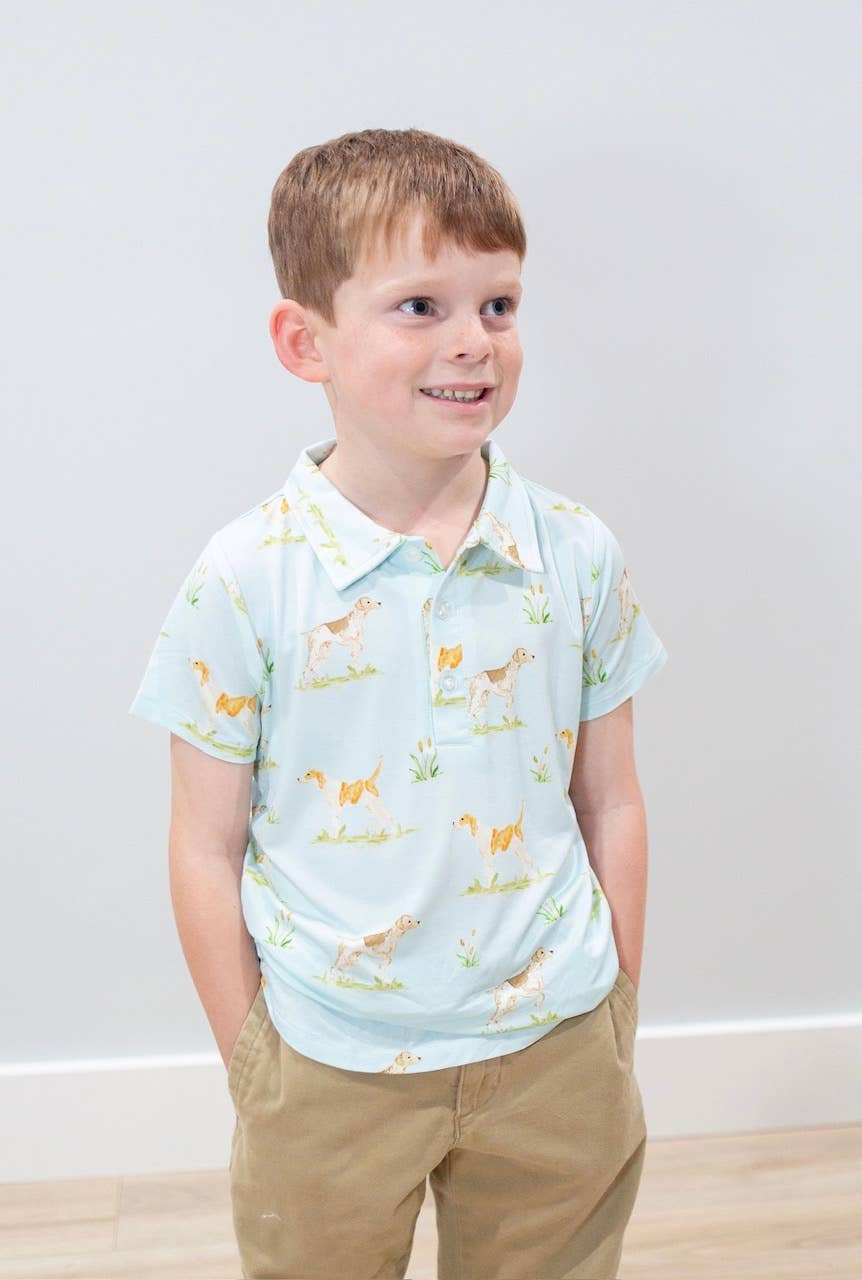 Sweet Bay Clothing - Wholesale T-Shirt - Kids - Hunting Dogs Polo Shirt