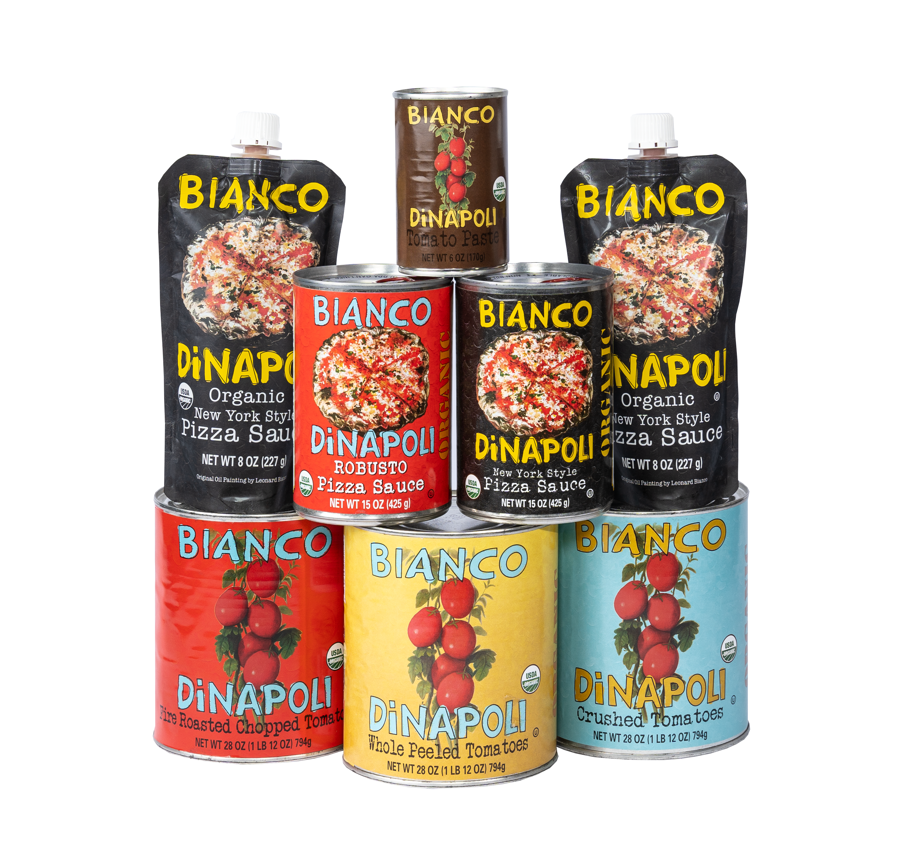 Bianco Dinapoli – Molho por atacado – Molho para Pizza Robusto Orgânico (8 unid.)8