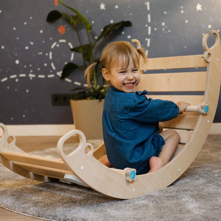 HappyMoon - Wholesale Wood Toy - Kids - Happymoon® Climbing Arch, Ramp For A Climber, Rocker-Arch5