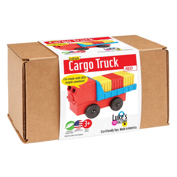 Luke's Toy Factory - Vente Voiture/camion miniature – enfant - Jouet pour camion de fret ROUGE3