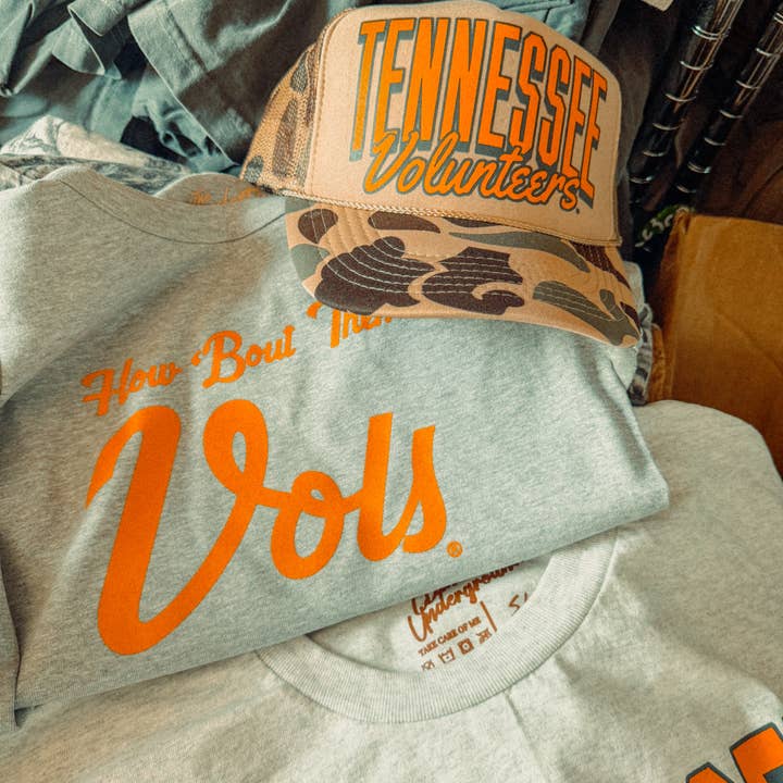 The Clandestine Underground - Wholesale Trucker Hat - Unisex - Tennessee Volunteers, Game Day Trucker Hat2