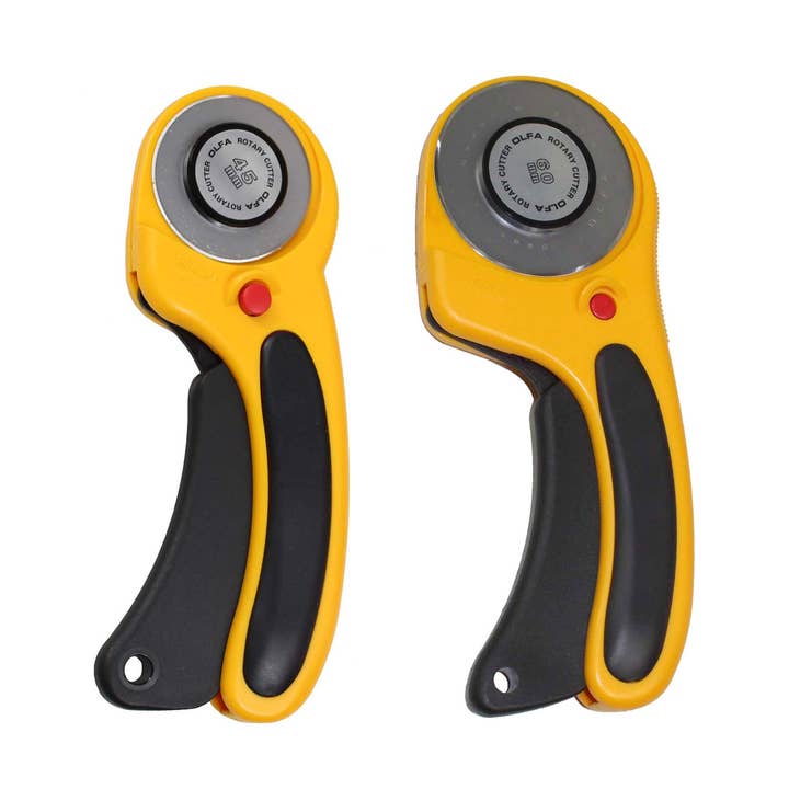 OLFA Deluxe Rotary Cutters RTY-2/DX & RTY-3/DX for wholesale by OLFA