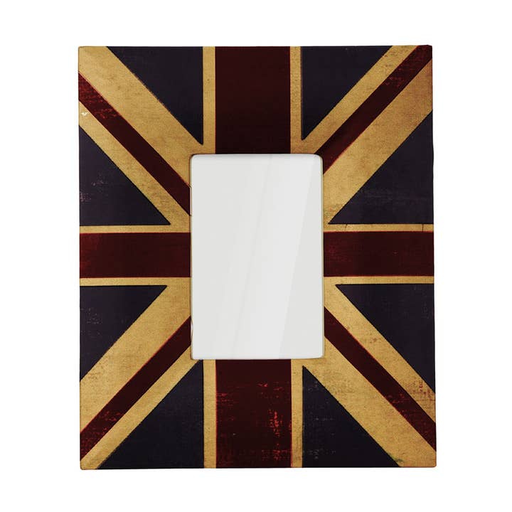 Union Jack 4 x 6" Photo Frame for wholesale by Interiors by Premier