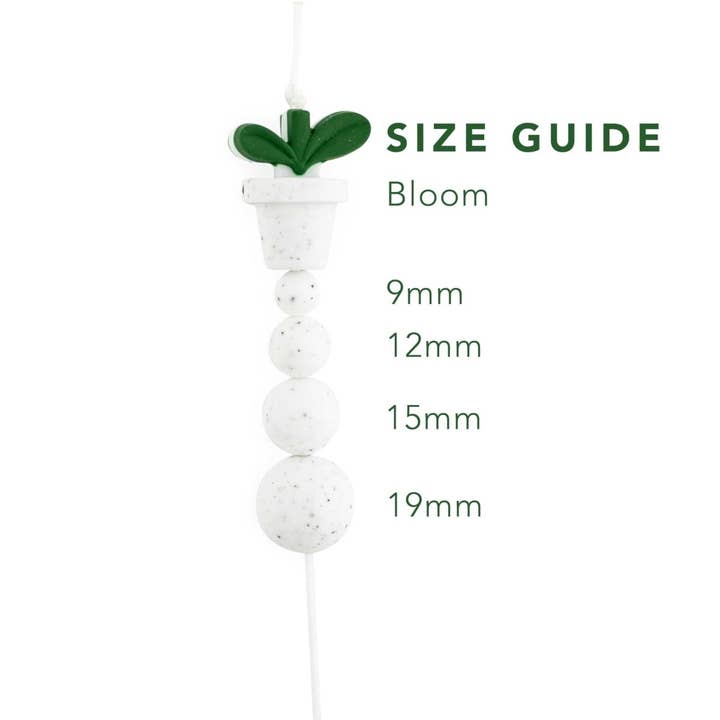 Cara & Co Silicone Craft Supply - Wholesale Craft Supplies - Bloom Silicone Focal Beads4