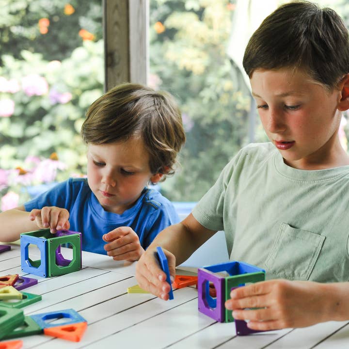 Discovery Toys - Wholesale Building Set - Kids - CONNECTIX MAGNETIC TILES Building Set9