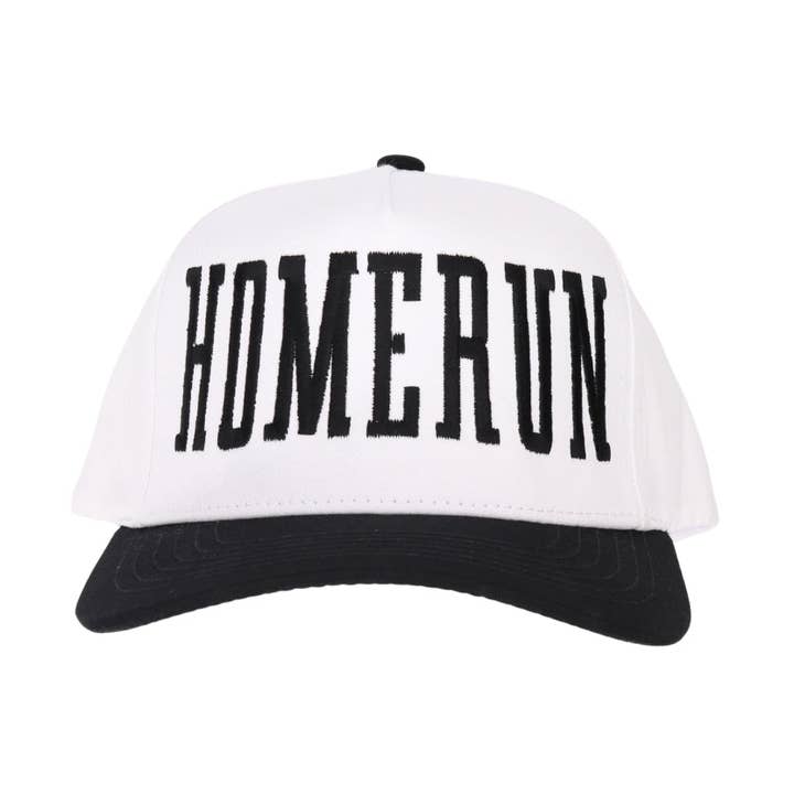 Gorra trucker bordada HOMERUN para venta al por mayor de Stitch Your Style