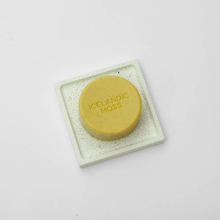 Kalastyle Soap Co. - Wholesale Bath Soap Dish - Kalastyle Home "Hello Soap" Green Diatomite Soap Dish3