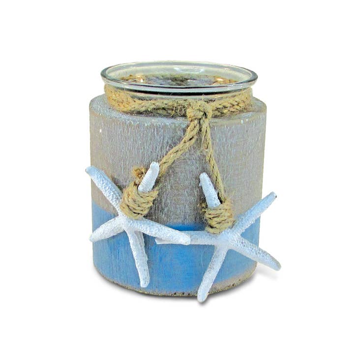 Cota Global - Wholesale Candle Holder - Nautical Décor - Ocean Breeze Pillar Candle Holder