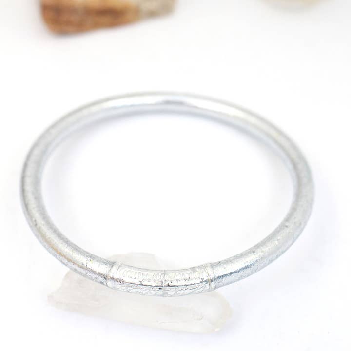 Woman Shops World - Wholesale Bangle Bracelet - Single Rainbow Thai Buddhist Temple Bracelet, Mantra Bangle53