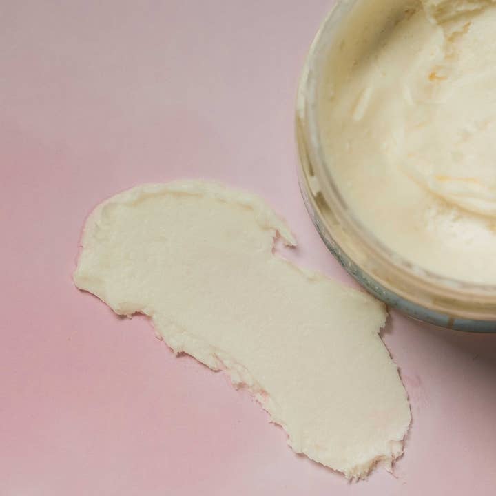 1 oz de beurre corporel fouetté Natural Warrior pour la vente par Hour X Hour Bath Co