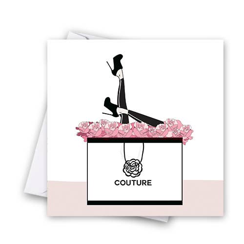 Biglietto di auguri Head over Heels- Cout per la vendita all'ingrosso da parte di Catherine Loves