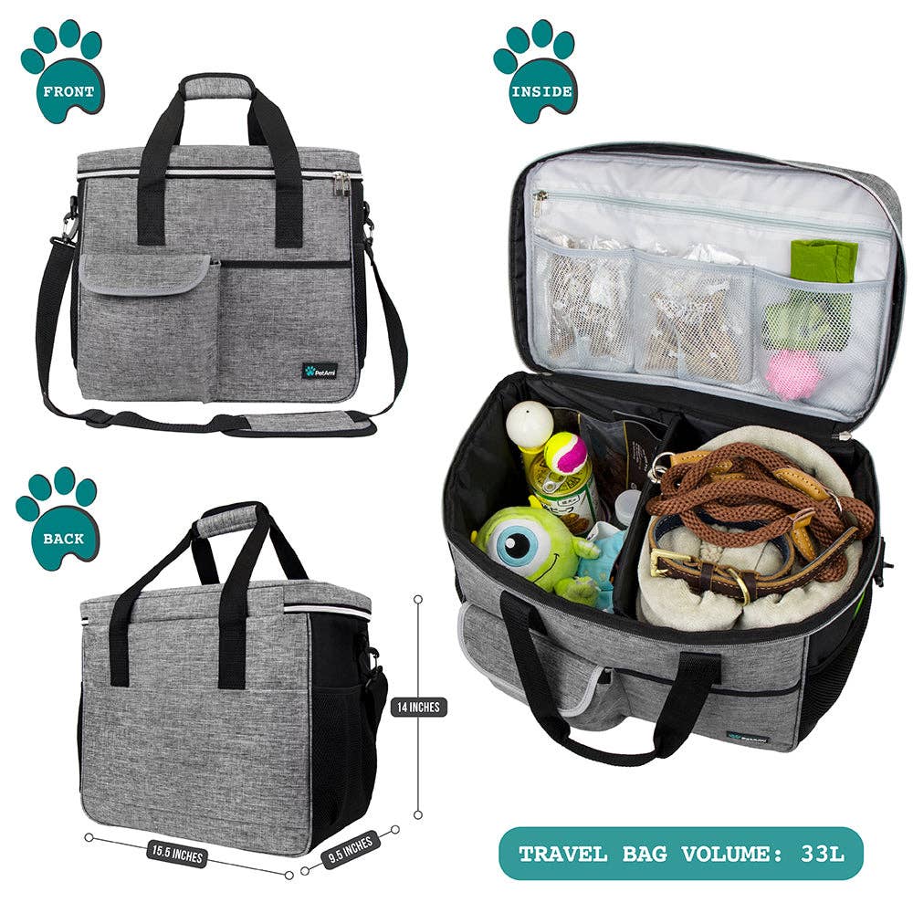 PetAmi - Vendita all'ingrosso Trasportino - Cani e gatti - Borsa Organizer Deluxe da Viaggio per Animali28