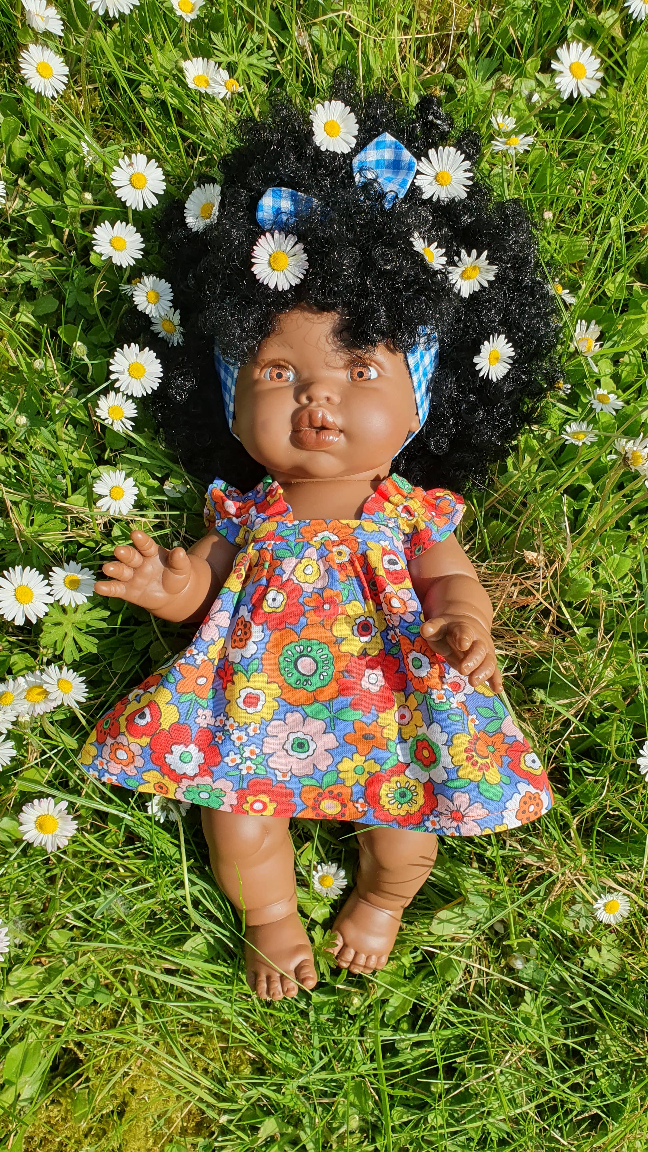 Maman Poule et Papa Coq - Wholesale Doll Clothing - Kids - FROUFROU STRAPPY DRESS2