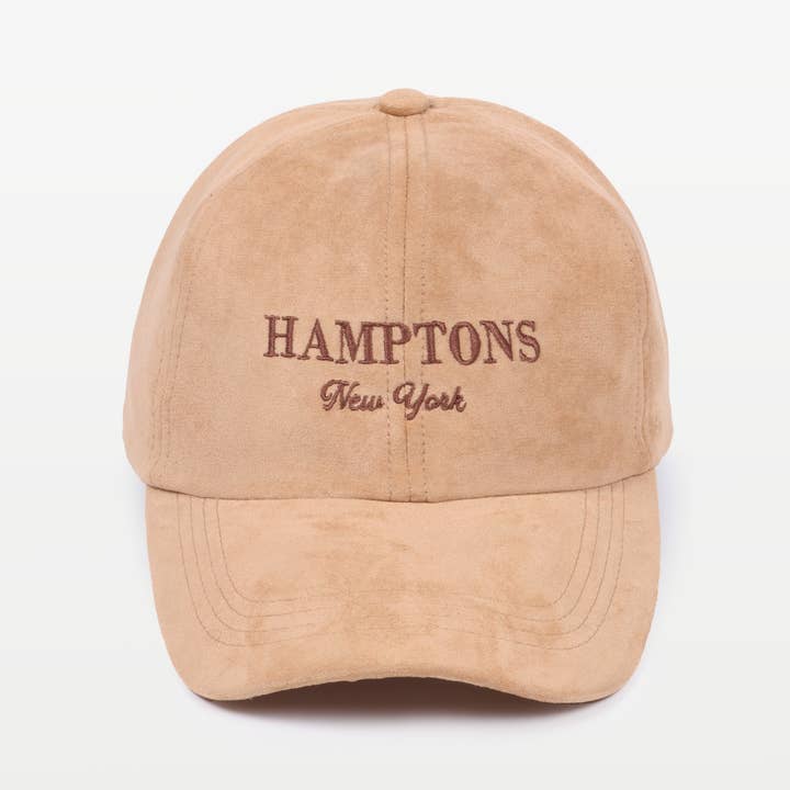David And Young - Wholesale Baseball Cap - Unisex - HAMPTONS NEW YORK Caps in Suede Fall Winter Baseball Cap0