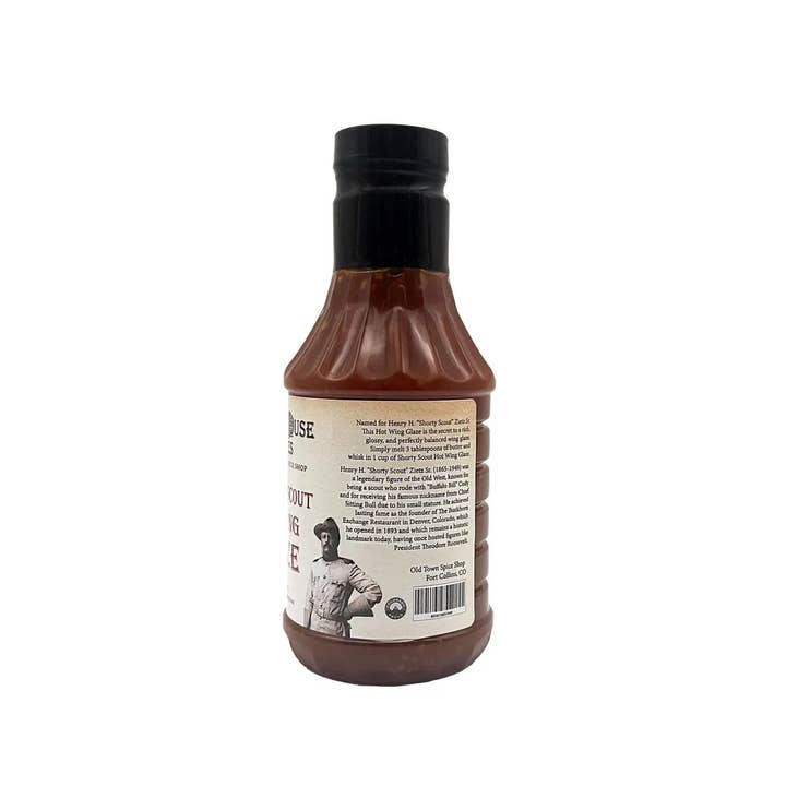 Old Town Spice Shop - Wholesale BBQ Sauce - Shorty Scout Hot Wing Glaze, Chicken Wing Sauce1