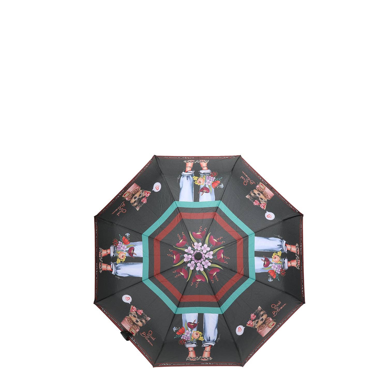 Nicole Lee – Großhandel Regenschirm – Damen – Tragbarer Regenschirm mit Aufdruck von Nikky By Nicole Lee11